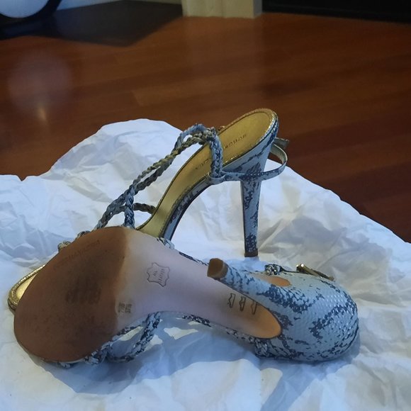 BCBGMAXAZRIA Strappy High Heels - Picture 6 of 7